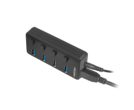 Natec HUB USB 3.0 MANTIS 2 4-PORTY Z WŁĄCZNIKIEM+ZASILACZ - 1470222 - zdjęcie 3
